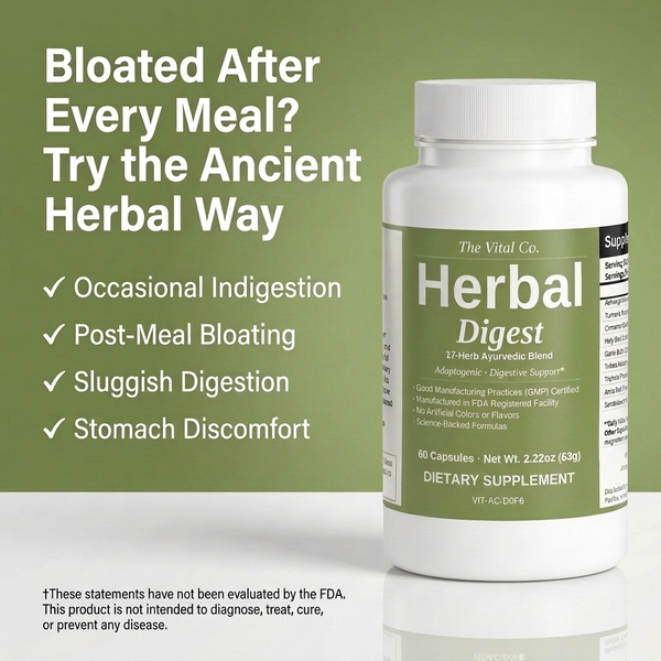 Vital Herbal Digest — bloating and digestion support