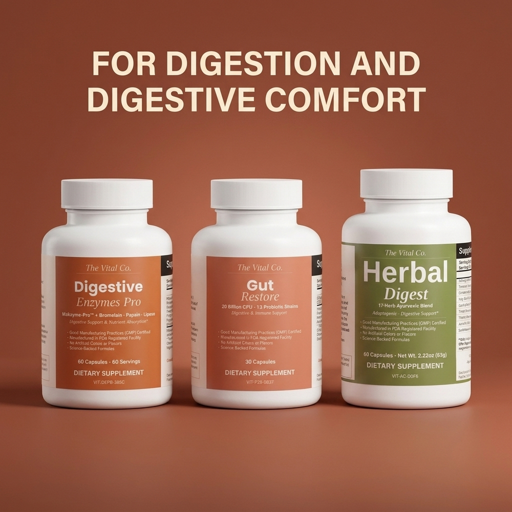 The De-Bloat & Digest Stack — for digestion and digestive comfort