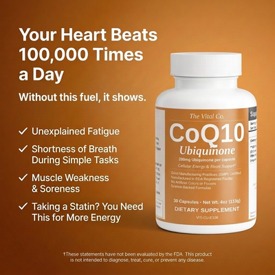 Vital CoQ10 Ubiquinone