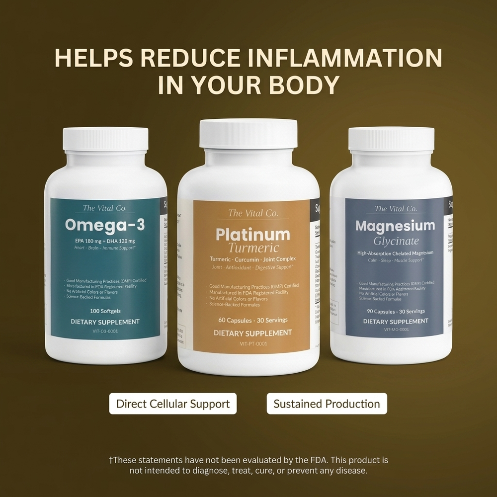 The Calm & Inflammation Stack — helps reduce inflammation in your body